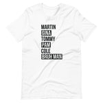 Martin Cast Unisex Tee