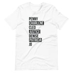 Janet Names Unisex Tee