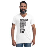 ALL SIX (last name) Unisex V-Neck Tee