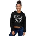 Natural Queen Crop Hoodie