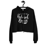 Natural Queen Crop Hoodie