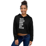 All Six Crop Hoodie