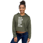 All Six Crop Hoodie