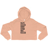 All Six Crop Hoodie
