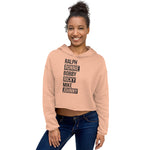 All Six Crop Hoodie