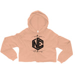 With You All the Way Crop Hoodie