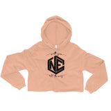 With You All the Way Crop Hoodie