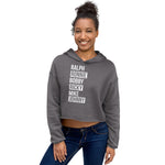 All Six Crop Hoodie