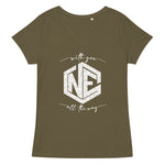 Women’s fitted v-neck t-shirt