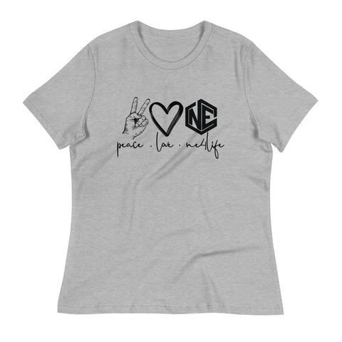 Peace and Love Women's Relaxed Tee