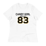 Candy Girl Women's Relaxed Tee - Gold